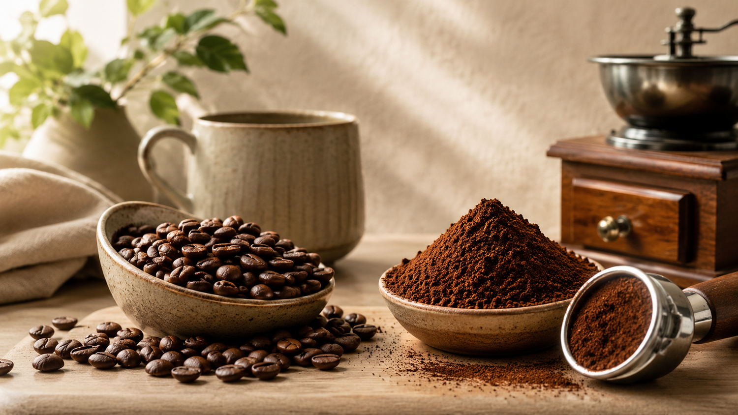 Whole Bean vs Ground Coffee: Which One Should You Buy?
